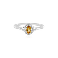 Citrine Silver Ring