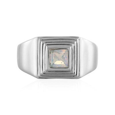 Welo Opal Silver Ring (MONOSONO COLLECTION)