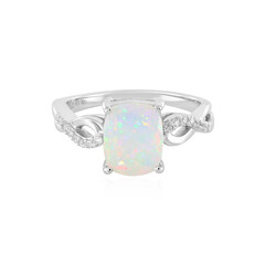 Welo Opal Silver Ring