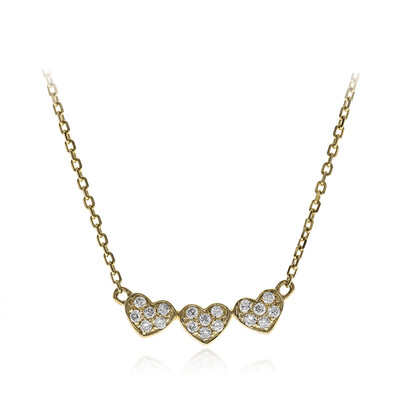 14K I1 (H) Diamond Gold Necklace (CIRARI)