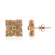 14K SI2 Fancy Diamond Gold Earrings (CIRARI)