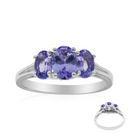 Tanzanite Silver Ring