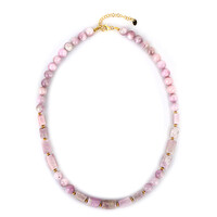 Kunzite Silver Necklace