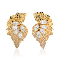 Zircon Silver Earrings (de Melo)