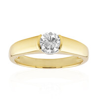 14K SI1 (G) Diamond Gold Ring