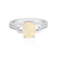 Welo Opal Silver Ring