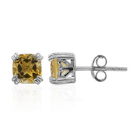 Citrine Silver Earrings