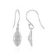 I2 (I) Diamond Silver Earrings