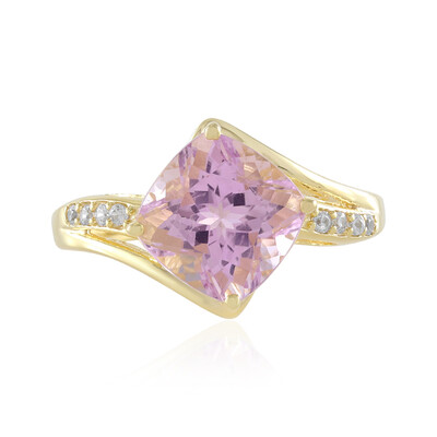 Kunzite Silver Ring