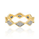 9K SI1 (G) Diamond Gold Ring (Annette)