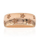 9K SI1 Argyle Rose De France Diamond Gold Ring (Annette)