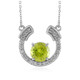 14K Sphene Gold Necklace (de Melo)