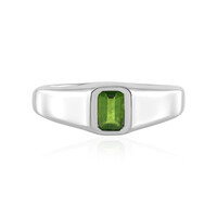 Russian Diopside Silver Ring