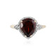 9K Mozambique Garnet Gold Ring