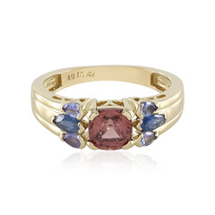 9K Pink Zircon Gold Ring (Adela Gold)