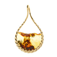 Baltic Amber Silver Pendant