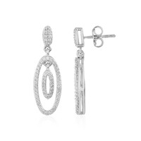 Zircon Silver Earrings