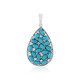 Sleeping Beauty Turquoise Silver Pendant (Faszination Türkis)