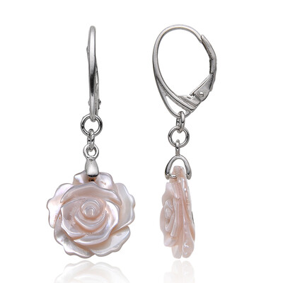 Mother of Pearl Silver Earrings