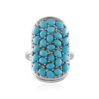 Sleeping Beauty Turquoise Silver Ring (Faszination Türkis)