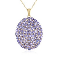 Tanzanite Silver Necklace