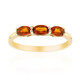 Madeira Citrine Silver Ring