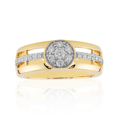 14K IF (D) Diamond Gold Ring