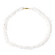 White Quartz Silver Necklace