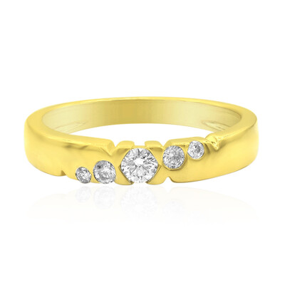 9K SI1 (G) Diamond Gold Ring (Annette)