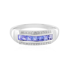 Tanzanite Silver Ring