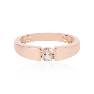 Morganite Silver Ring