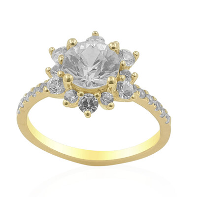 9K Zircon Gold Ring (de Melo)