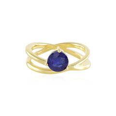 Madagascar Blue Sapphire Silver Ring