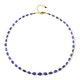 Tanzanite Silver Necklace