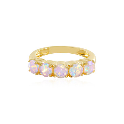 Welo Opal Silver Ring