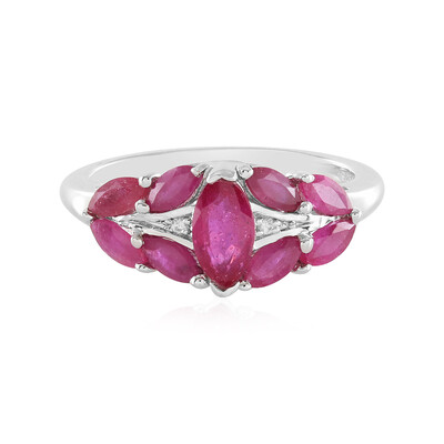 Madagascar Ruby Silver Ring