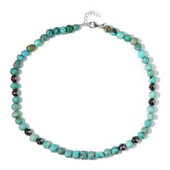 Arizona Turquoise Silver Necklace