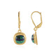 Azurite Silver Earrings (MONOSONO COLLECTION)