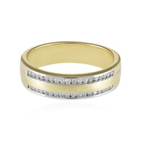 9K Flawless (F) Diamond Gold Ring (LUCENT DIAMONDS)