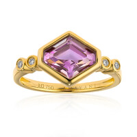 18K Pink Diaspore Gold Ring (AMAYANI)