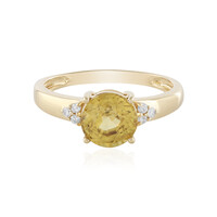 14K Yellow Zircon Gold Ring (AMAYANI)