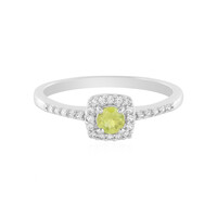 Sphene Silver Ring