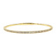 14K I1 (H) Diamond Gold Bangle (CIRARI)