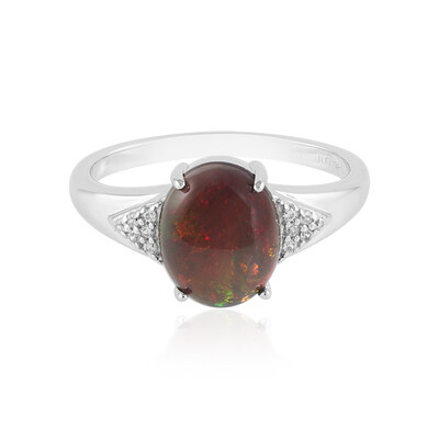 Mezezo Opal Silver Ring