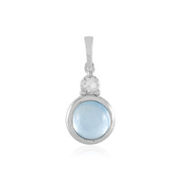 Ofiki Aquamarine Silver Pendant