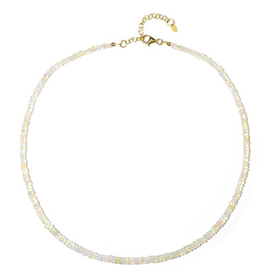 Welo Opal Silver Necklace