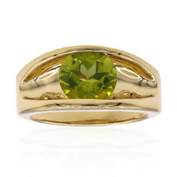 Peridot Silver Ring