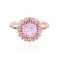 Kunzite Silver Ring