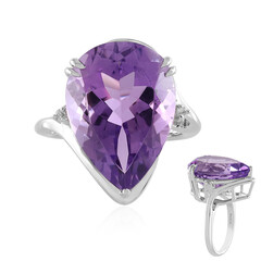 Amethyst Silver Ring