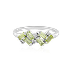 Peridot Silver Ring